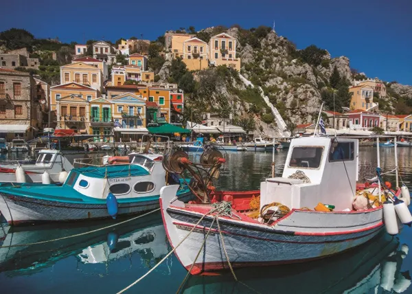 Symi, Greece - 1000pc Jigsaw Puzzle By Jumbo