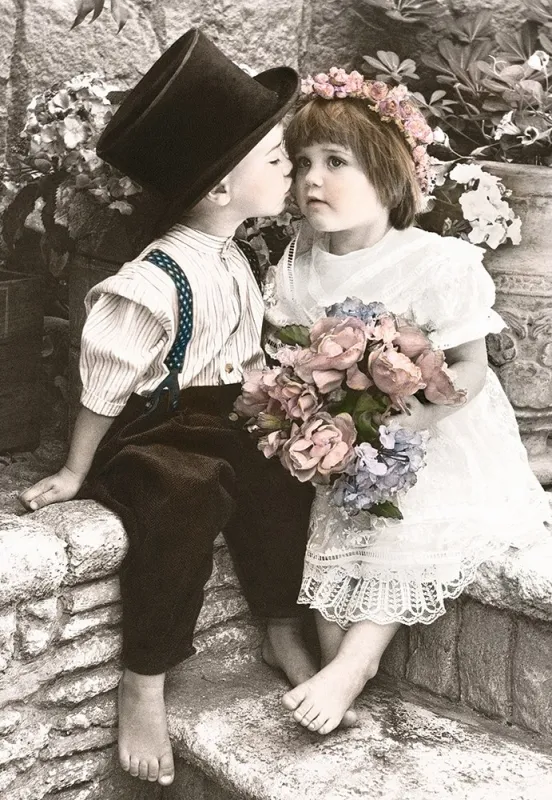A Little Kiss - 1000pc Jigsaw Puzzle By Castorland