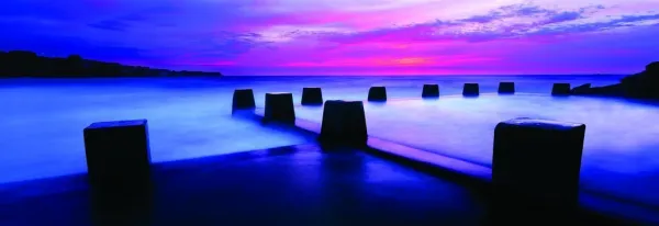 Coogee Sea Baths - 1000pc Panoramic Jigsaw Puzzle by Schmidt