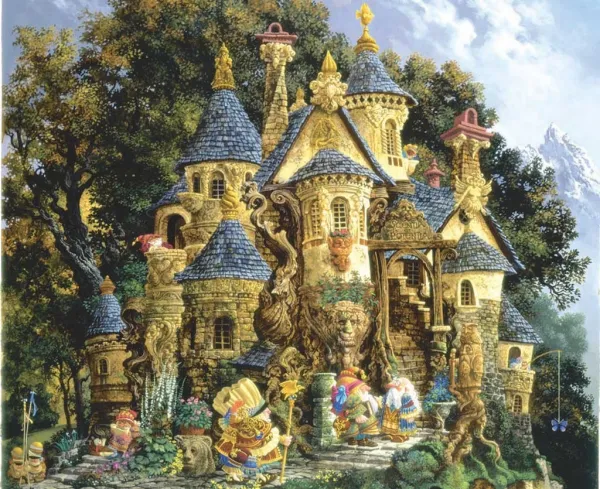College of Magical Knowledge - 1500pc Jigsaw Puzzle by Sunsout