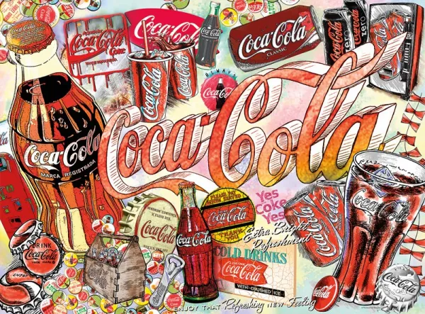 Coca-Cola: Enjoy Coca-Cola - 1000pc Jigsaw Puzzle by Buffalo Games