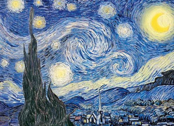 Starry Night - 1000pc Jigsaw Puzzle by Eurographics