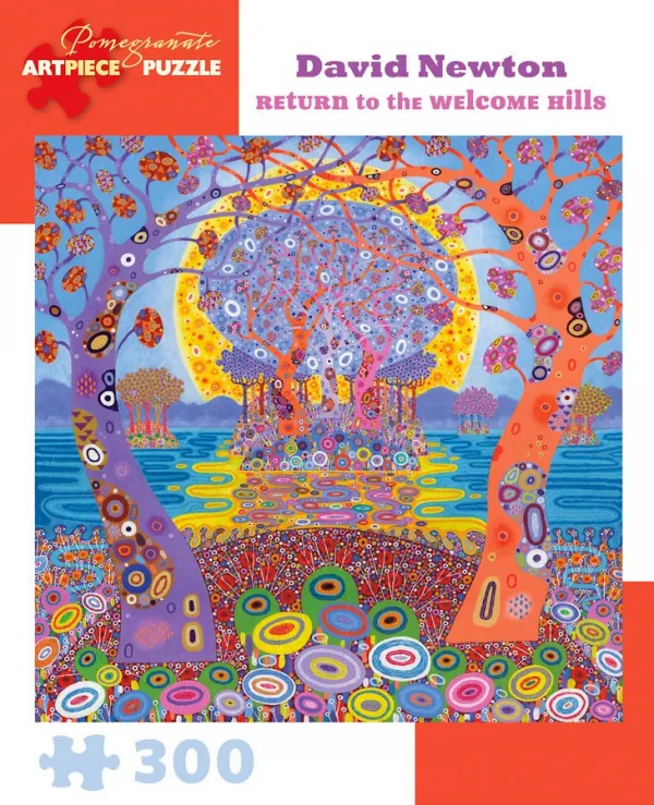 Newton: The Welcome Hills - 300pc Jigsaw Puzzle by Pomegranate