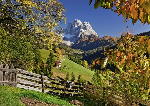 Mountains in Autumn - 1000pc Jigsaw Puzzle by Ravensburger