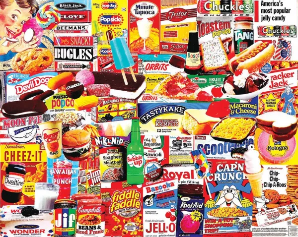 Things I Ate as a Kid - 1000pc Jigsaw Puzzle by White Mountain