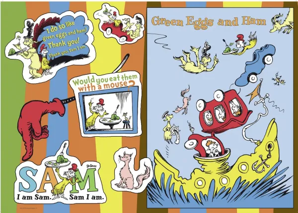 Green Eggs &amp; Ham - 24pc Floor Puzzle by Ravensburger