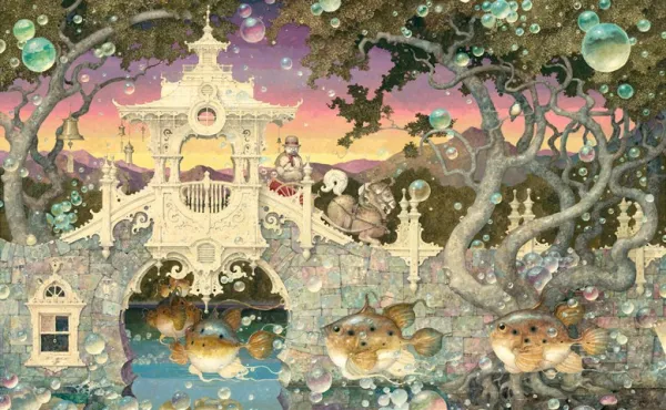 Merriam: Fish Story - 1000pc Jigsaw Puzzle by Pomegranate