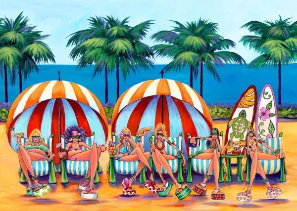 Klette: Just Chillin' - 750pc Jigsaw Puzzle By Standout Puzzles