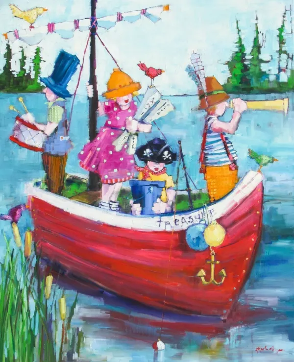 Morgan: Treasure Cove - 750pc Jigsaw Puzzle By Standout Puzzles