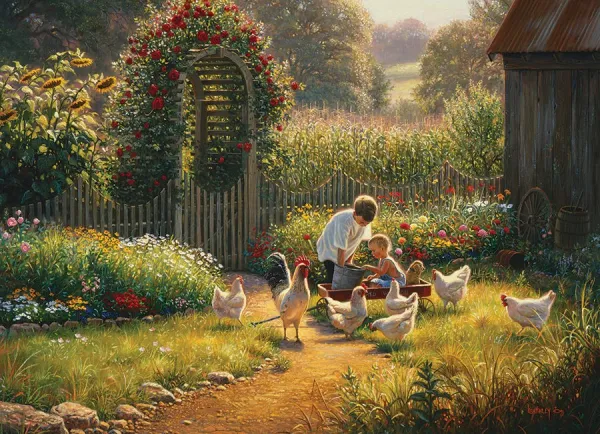 Feeding Time - 1000pc Jigsaw Puzzle by Cobble Hill