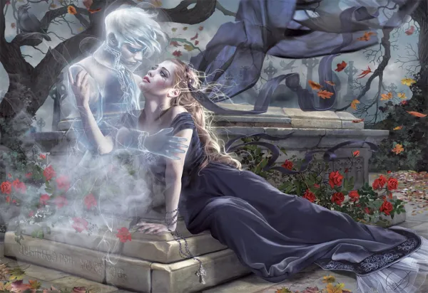 Bride in Black - 1000pc Jigsaw Puzzle by Educa