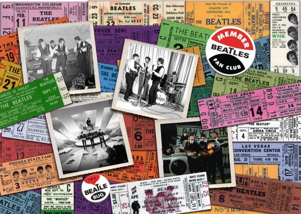 Beatles: Tickets - 1000pc Jigsaw Puzzle By Ravensburger