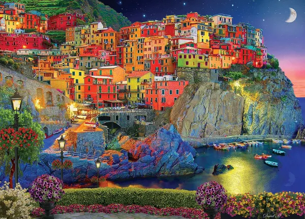 Colorscapes: Evening Glow - 1000pc Jigsaw Puzzle by Masterpieces  			  					NEW