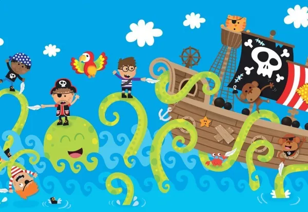 Ocean Friends - 24pc Super Sized Floor Puzzle by Ravensburger