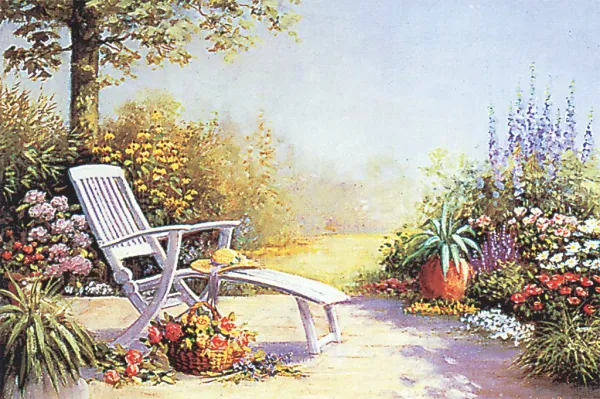 Summer Kisses Garden - 1000pc Jigsaw Puzzle by Tomax