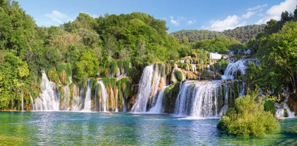 Krka Waterfalls, Croatia - 4000pc Jigsaw Puzzle By Castorland