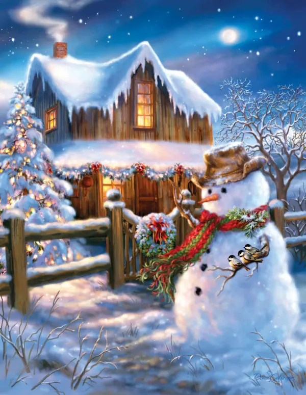 The Country Christmas - 500pc Jigsaw Puzzle By Springbok