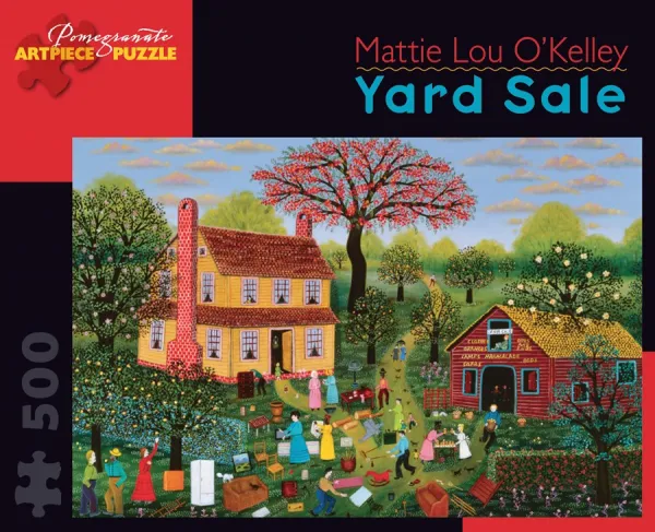 O'Kelely: Yard Sale - 500pc Jigsaw Puzzle by Pomegranate