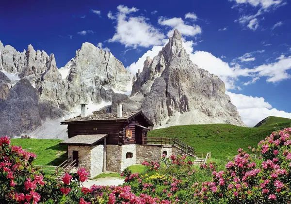 Segantini Hut, Dolomites - 1500pc Jigsaw Puzzle by Schmidt