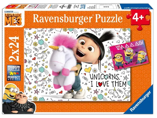 Despicable Me 3 - 2x24 pc Jigsaw Puzzle by Ravensburger