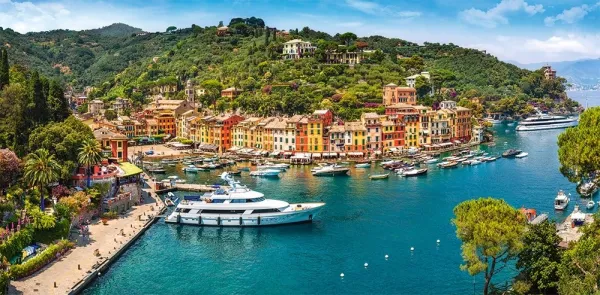 View of Portofino - 4000pc Jigsaw Puzzle By Castorland