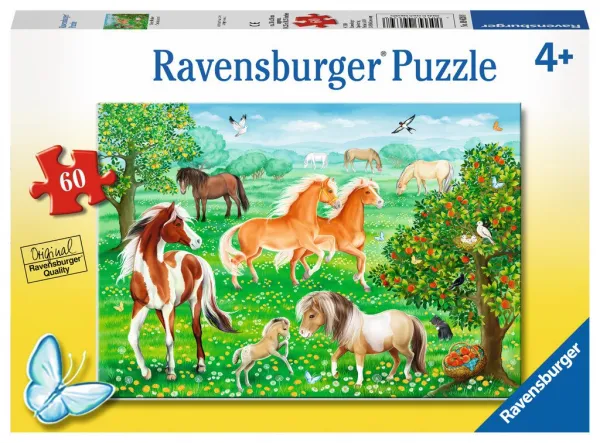 Mustang Meadow - 60pc Jigsaw Puzzle By Ravensburger