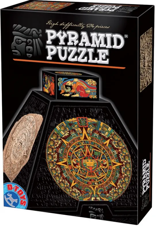 Precolumbian Art 2 - 504pc Shaped Jigsaw Puzzle by D-Toys