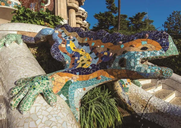 Parque Guell, Barcelona - 500pc Jigsaw Puzzle By Jumbo