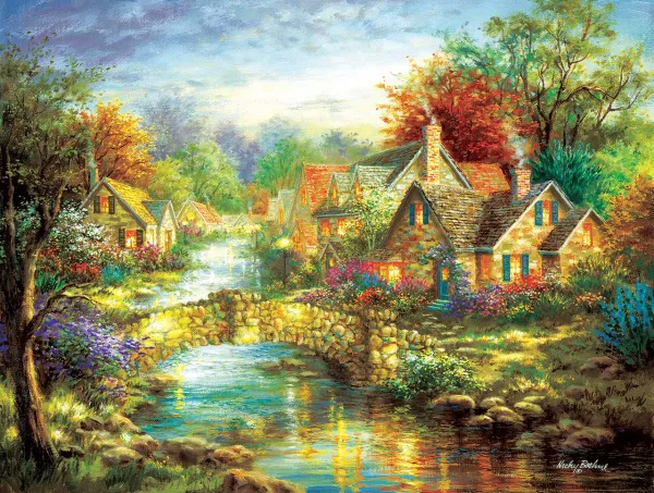 Stonehenge Bridge - 300pc Jigsaw Puzzle by Sunsout