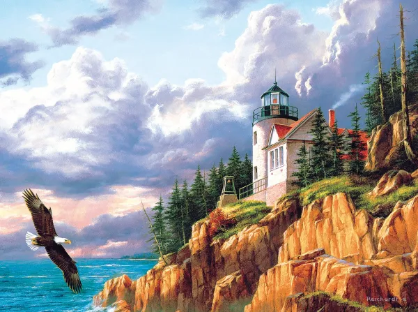 High on the Hill - 1000pc Jigsaw Puzzle by Sunsout