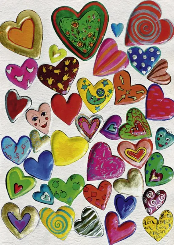 Mixed Crowd - 1000pc Jigsaw Puzzle By Heye