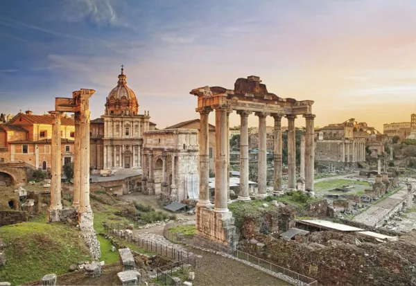 Forum Romanum - 2000pc Jigsaw Puzzle by Clementoni