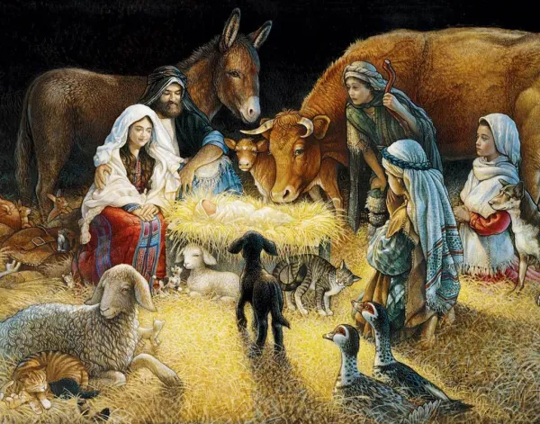 O Night Divine - 1000pc Jigsaw Puzzle by White Mountain