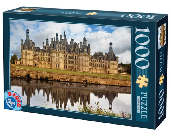 Chateau de Chambord - 1000pc Jigsaw Puzzle by D-Toys