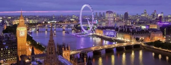 London at Night - 1000pc Jigsaw Puzzle by Ravensburger