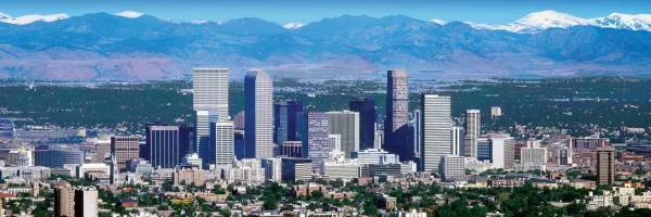 Cityscape: Denver - 1000pc Panoramic Jigsaw Puzzle by Masterpieces