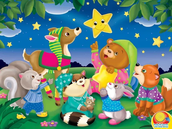 Sing a Long: Twinkle Twinkle - 24pc Sound Puzzle By Masterpieces