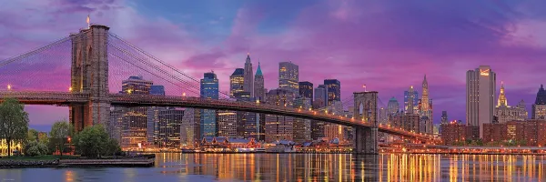 Brooklyn Bridge New York - 1000pc Jigsaw Puzzle by Eurographics