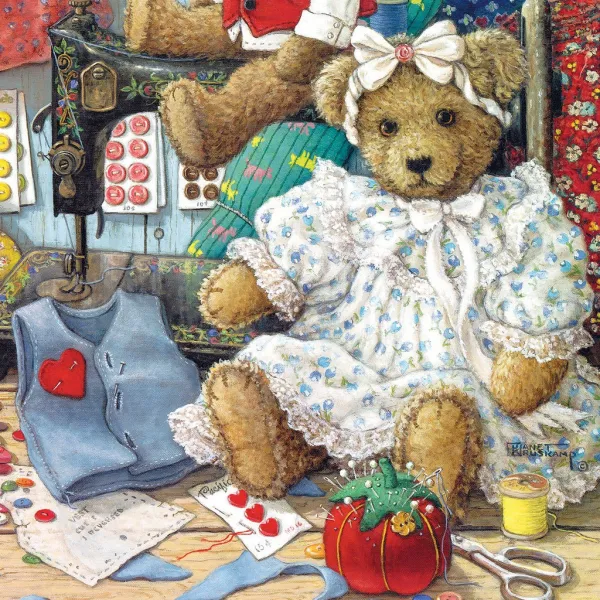 Bears &amp; Bows - 500pc Jigsaw Puzzle by SunsOut