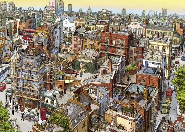 Sherlock &amp; Co. - 2000pc Jigsaw Puzzle By Heye