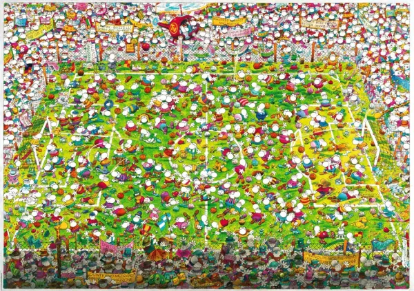 Mordillo: Crazy World Cup - 4000pc Jigsaw Puzzle By Heye