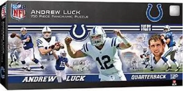 NFL: Andrew Luck - 750pc Panoramic Jigsaw Puzzle By Masterpieces