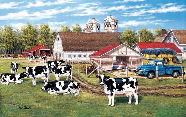 The Home Place - 550pc Jigsaw Puzzle By Sunsout