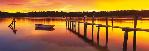 Merimbula - 1000pc Panoramic Jigsaw Puzzle by Schmidt