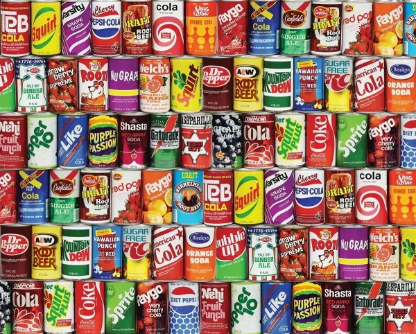 Retro Refreshments - 1000pc Jigsaw Puzzle By Springbok