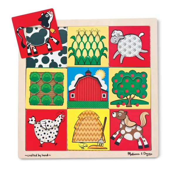 Farm - Peek-Through Puzzle By Melissa &amp; Doug
