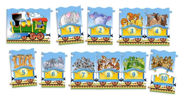 Train - 21pc Jigsaw Puzzle By Castorland