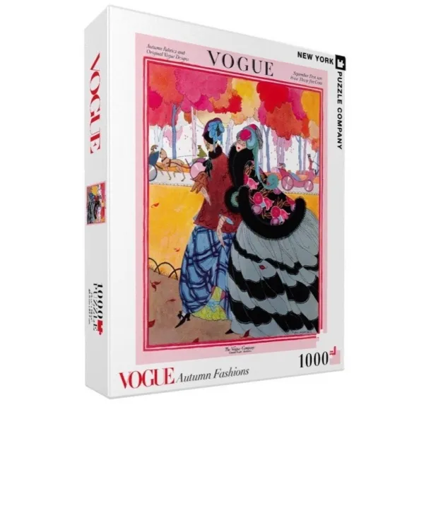 Autumn Fabrics - 1000pc Jigsaw Puzzle by New York Puzzle Company