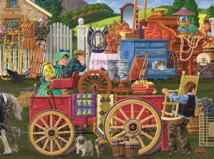 Vintage Yard Sale - 1000pc Jigsaw Puzzle By Sunsout  			  					NEW