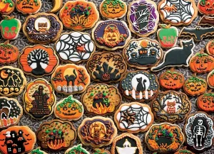 Halloween Cookies - 350pc Family Jigsaw Puzzle by Cobble Hill  			  					NEW